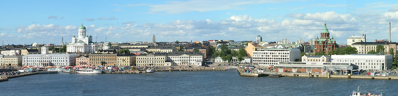 Vue sur la ville de Helsinki
